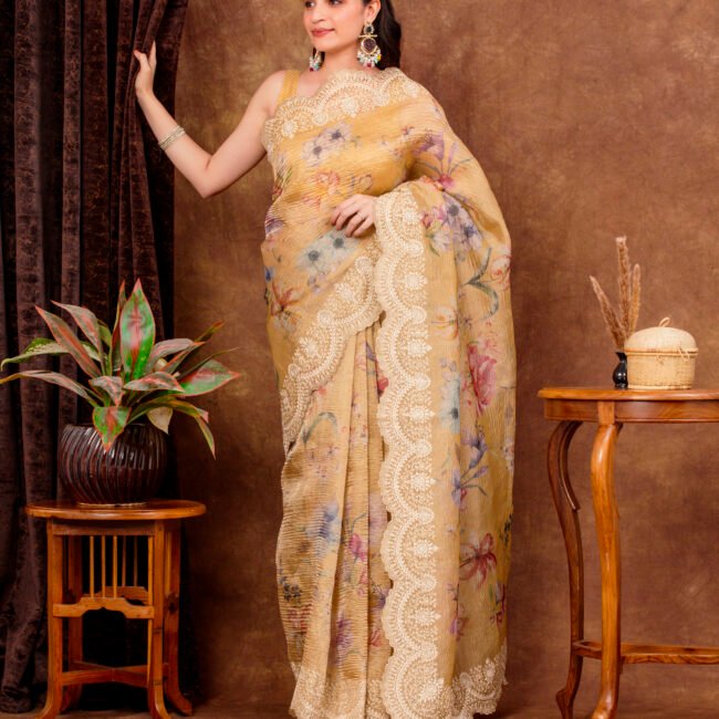 Traditional saree shoot